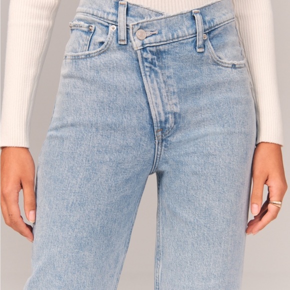 Abercrombie crossover 90s high rise straight 26R - Picture 7 of 10